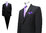 Aziko Mens Suit Slim with Waistcoat*778*